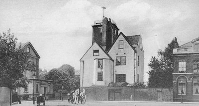 Canonbury Tower, Canonbury Square, Islington, c.1907 by English Photographer